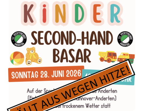 Second-Hand-Basar fällt aus