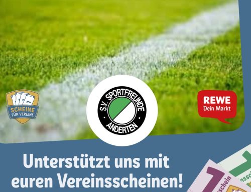 „REWE Scheine für Vereine 2026“ – Scheine sammeln für die Sportfreunde!